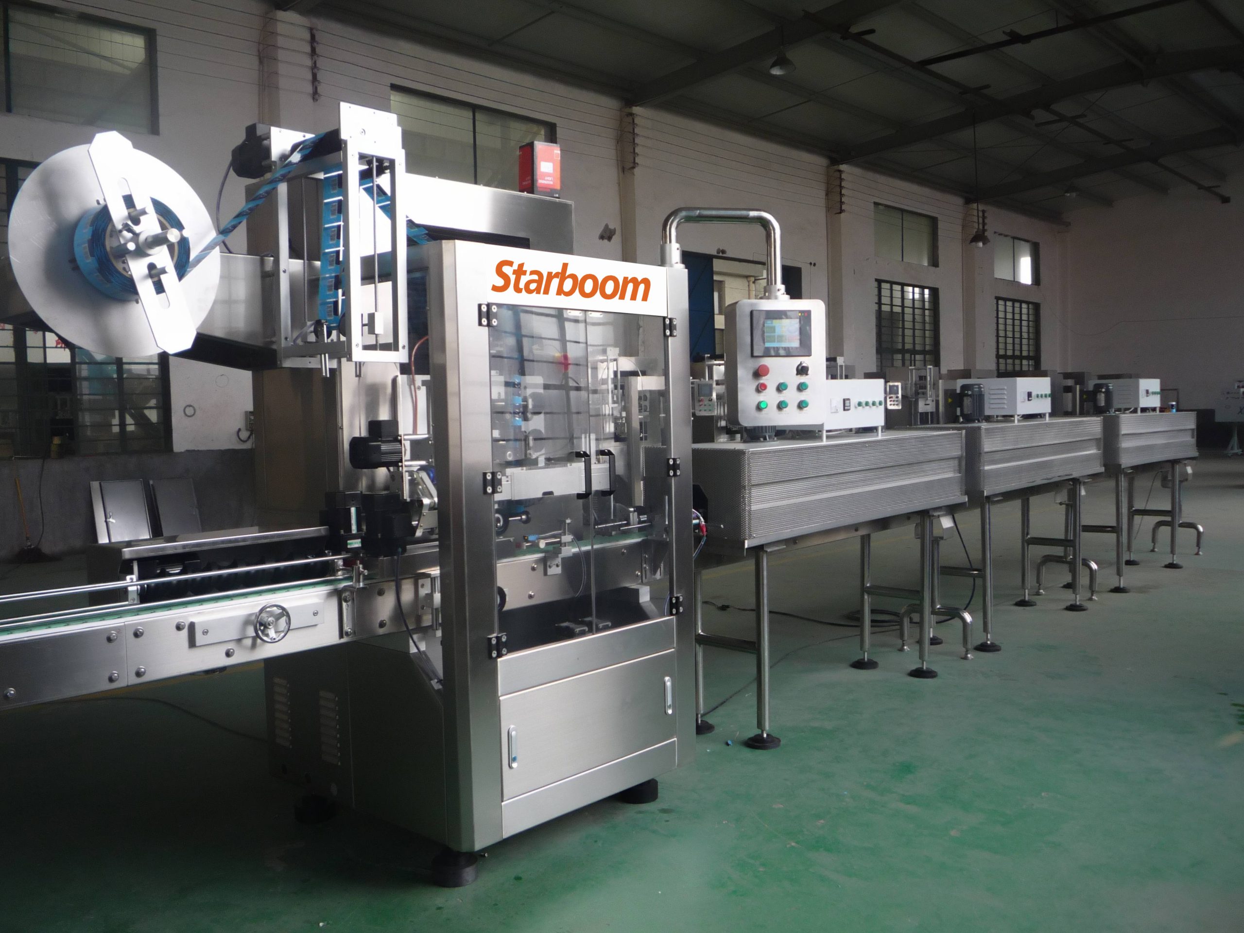 15000BPH PVC Shrink Sleeve Labeling Machine