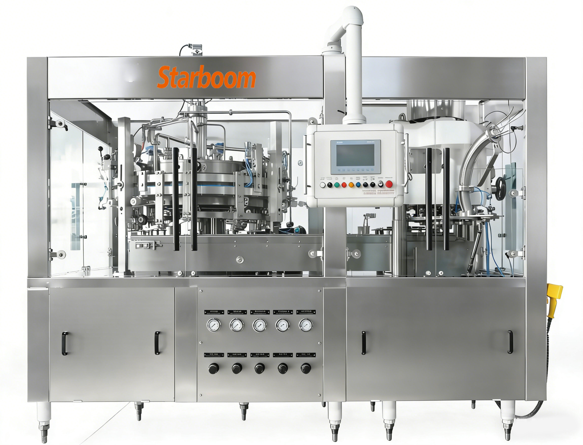 Aluminum Can Carbonated Soft Drink Filling Seaming Machine Aluminum Can Carbonated Soft Drink Filling Seaming Machine