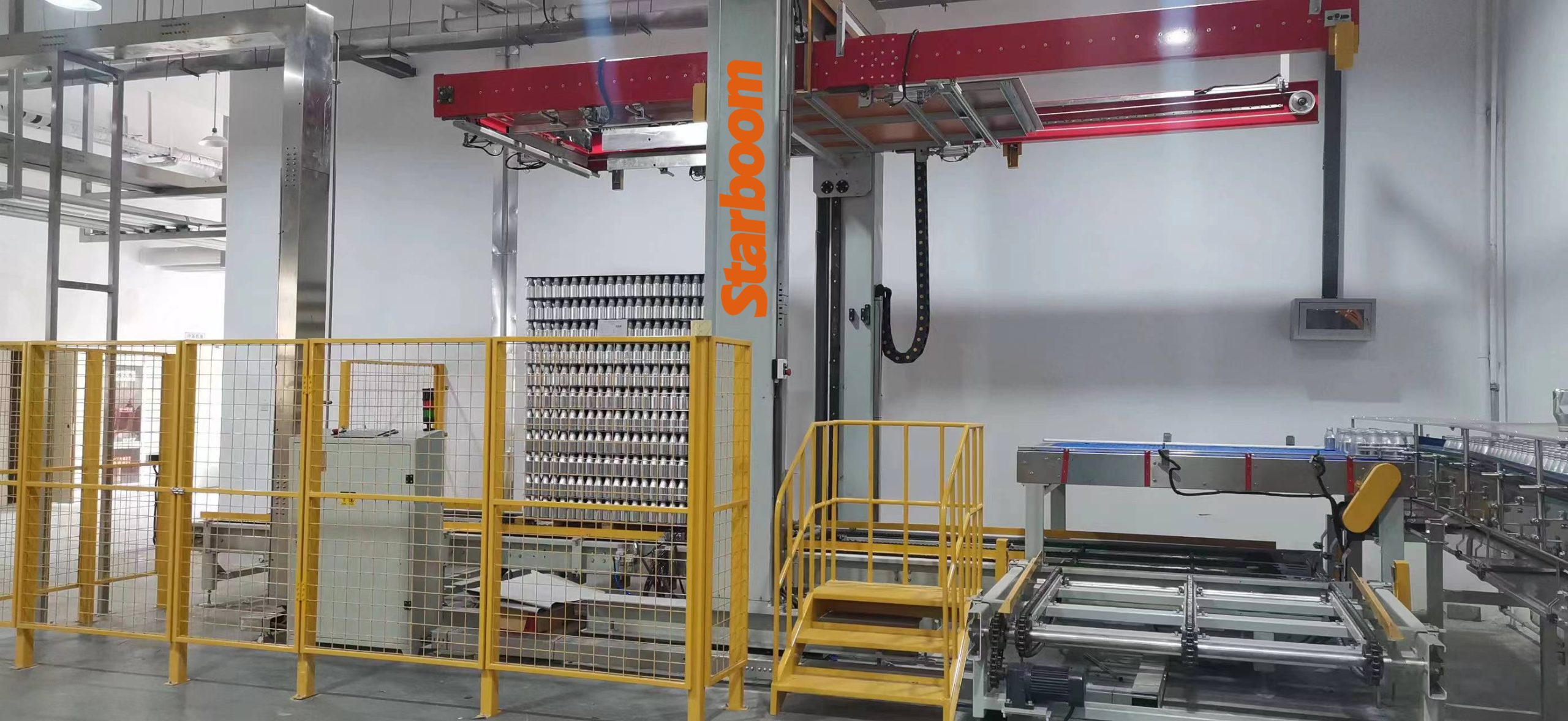 Automatic Glass Bottle Depalletizer